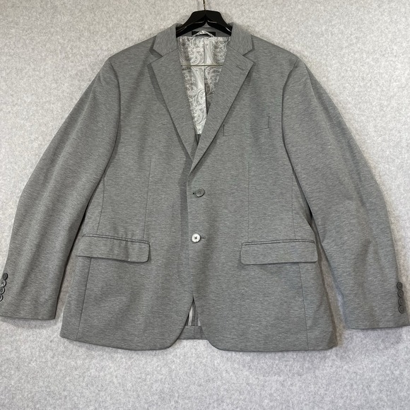 Lauren Ralph Lauren Other - Lauren Ralph Lauren Blazer Men's 42S Gray Cotton Nylon Spandex 2 Button‎ *Flaw